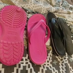 Croc flip flop bundle